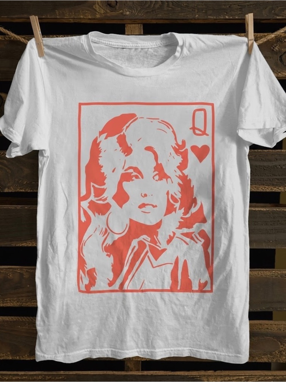 Dolly Parton Queen of Hearts Country Music fans Tee Miss Our Legend T-shirt